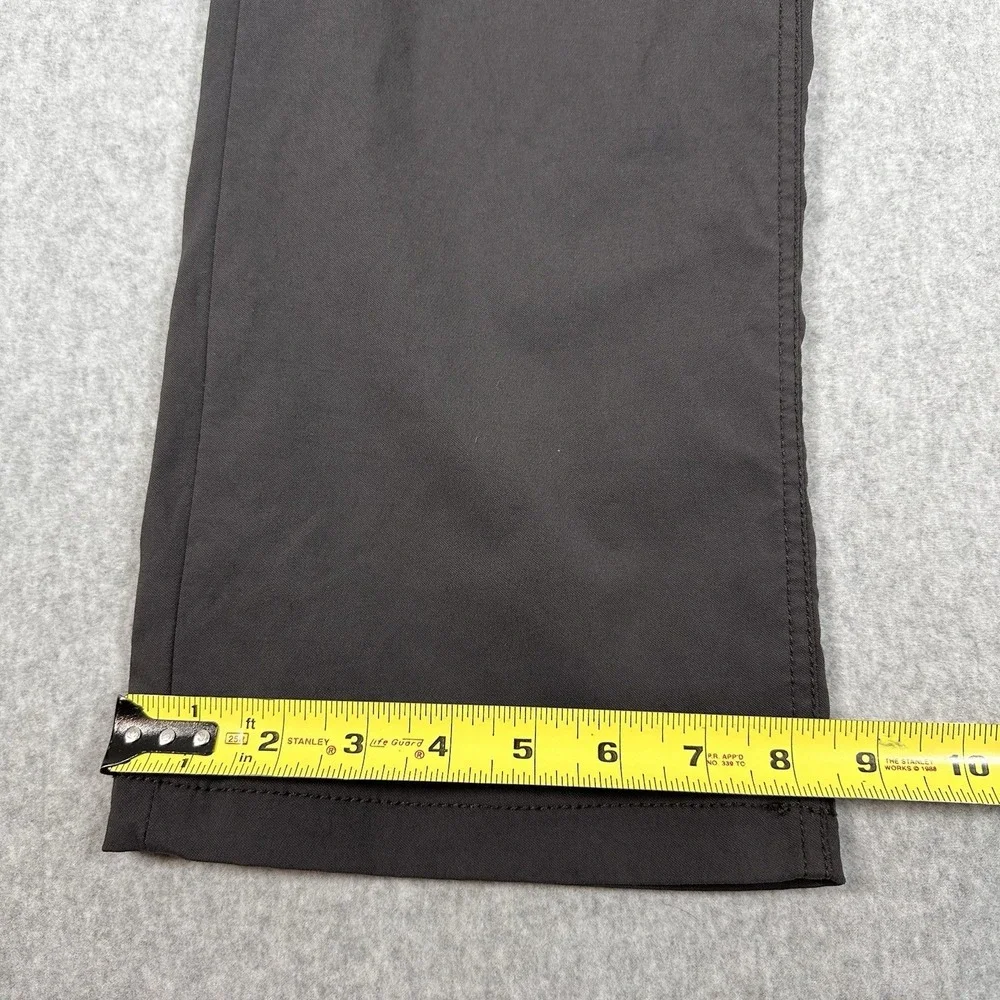 PrAna Brion Men's 34x32 Gray Slim Fit Nylon Stretch Hiking Outdoor Gorpcore